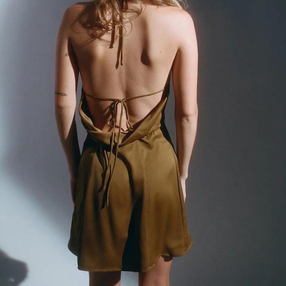 UO urban outfitters Shae Halter slip dress